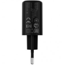 Зарядний пристрій Canyon OnCharge 200 20 W 1xPD EU Black (CNE-CHA200-11) - Фото