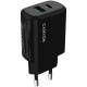 Зарядний пристрій Canyon OnCharge 250 25 W 1xPD 1xQC EU Black (CNE-CHA250-31)