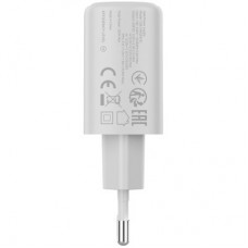 Зарядний пристрій Canyon OnCharge 250 25 W 1xPD EU White (CNE-CHA250-01) - Фото