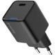 Зарядний пристрій ColorWay GaN Mini 25 W PD Port PPS USB-C black (CW-CHS052PD-BK)