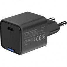 Зарядний пристрій ColorWay GaN Mini 25 W PD Port PPS USB-C black (CW-CHS052PD-BK) - Фото