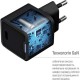 Зарядний пристрій ColorWay GaN Mini 25 W PD Port PPS USB-C black (CW-CHS052PD-BK)