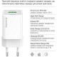 Зарядное устройство ColorWay GaN Mini 30W PD Port PPS USB (Type-C PD + USB QC4.0) white (CW-CHS053PD-WT)