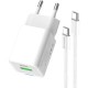Зарядное устройство ColorWay GaN Mini 35W PD Port PPS USB (Type-C PD + USB QC4.0) cable Type-C