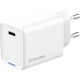 Зарядний пристрій ColorWay GaN Mini 45 W PD Port PPS USB-C white (CW-CHS057PD-WT)