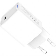 Зарядний пристрій ColorWay GaN Mini 45 W PD Port PPS USB-C white (CW-CHS057PD-WT) - Фото