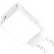 Зарядний пристрій ColorWay GaN Mini 45 W PD Port PPS USB-C white (CW-CHS057PD-WT)