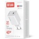Зарядний пристрій ColorWay GaN Mini 45 W PD Port PPS USB-C white (CW-CHS057PD-WT)