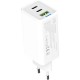 Зарядний пристрій ColorWay GaN Mini 65 W PD Port PPS USB (USB-2C1A) white (CW-CHS058PD-WT)