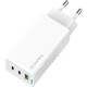Зарядний пристрій ColorWay GaN Mini 65 W PD Port PPS USB (USB-2C1A) white (CW-CHS058PD-WT)
