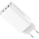 Зарядний пристрій ColorWay GaN Mini 65 W PD Port PPS USB (USB-2C1A) white (CW-CHS058PD-WT)