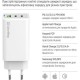 Зарядний пристрій ColorWay GaN Mini 65 W PD Port PPS USB (USB-2C1A) white (CW-CHS058PD-WT)
