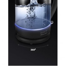 Электрочайник Polaris PWK 17103CGL Water Way Pro Чорний - Фото