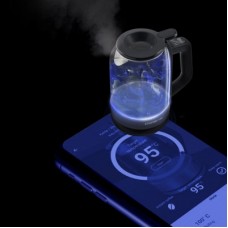Электрочайник Polaris PWK 17107CGLD WIFI IQ Home Чорний - Фото