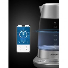 Электрочайник Polaris PWK 17115CGLD WIFI IQ Home Матовий - Фото