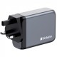 Зарядное устройство Verbatim GaN 100 W 4 ports (2xUSB-C-100 W,USB-C 65 W /USB-A -3.0) (32202) Зарядное устройство Verbatim GaN 100 W 4 ports (2xUSB-C-100 W,USB-C 65 W /USB-A -3.0) (32202)