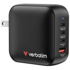 Зарядное устройство Verbatim MiniGaN 100 W 4 ports (3xUSB-C/1xUSB-A) (32231)