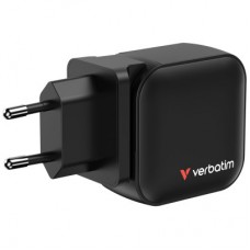 Зарядний пристрій Verbatim MiniGaN 70 W 3 ports (2xUSB-C/1xUSB-A) (32229) - Фото