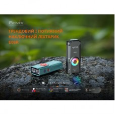 Фонарь Fenix E06R бірюзовий (E06R-TQ) - Фото