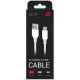 Дата кабель USB 2.0 AM to Type-C 1.0m Glow white 2E (2E-CCAC-WH_)