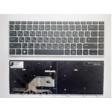 Клавиатура ноутбука HP ProBook 430/440/445 G5 черн,серебр,подсв (A46133)