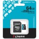 Карта памяти Kingston 64GB microSDXC сlass 10 UHS-I U3 V30 A2 Canvas Go Plus G4 (SDCG4/64GB) Карта памяти Kingston 64GB microSDXC сlass 10 UHS-I U3 V30 A2 Canvas Go Plus G4 (SDCG4/64GB)