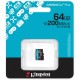 Карта памяти Kingston 64GB microSDXC сlass 10 UHS-I U3 V30 A2 Canvas Go Plus G4 (SDCG4/64GBSP)