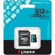 Карта памяти Kingston 512GB microSDXC сlass 10 UHS-I U3 V30 A2 Canvas Go Plus G4 (SDCG4/512GB) Карта памяти Kingston 512GB microSDXC сlass 10 UHS-I U3 V30 A2 Canvas Go Plus G4 (SDCG4/512GB)