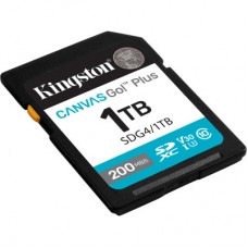 Картка пам'яті Kingston 1 TB SDXC сlass 10 UHS-I U3 V30 Canvas Go Plus G4 (SDG4/1TB) - Фото