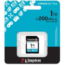 Картка пам'яті Kingston 1 TB SDXC сlass 10 UHS-I U3 V30 Canvas Go Plus G4 (SDG4/1TB) - Фото