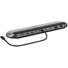 Концентратор Belkin USB-C 11in1 Multimedia Pro Dock (INC014BTSGY) - Фото