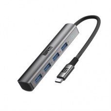 Концентратор Armorstandart USB-C to 4USB Grey (ARM69364) Концентратор Armorstandart USB-C to 4USB Grey (ARM69364) - Фото