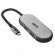 Концентратор Armorstandart USB-C to HDMI 4K, PD, 3USB, SD, microSD Grey (ARM69366) Концентратор Armorstandart USB-C to HDMI 4K, PD, 3USB, SD, microSD Grey (ARM69366)
