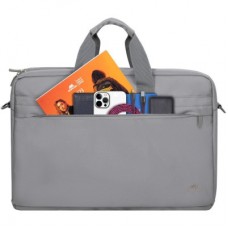 Сумка для ноутбука RivaCase 15.6" 8235 Ulsan Grey (8235Grey) - Фото