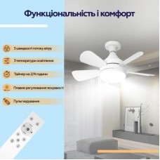 Вентилятор XoKo LED Socket Fanlight 2000 (XK-SFL-2000) - Фото
