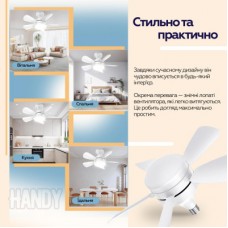 Вентилятор XoKo LED Socket Fanlight 2000 (XK-SFL-2000) - Фото