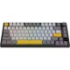 Клавиатура Ajazz AK820 Pro Flying Fish Switch Black RGB USB/Wireless/Bluetooth UA Black (AK820PRO-FF-BGY)