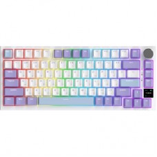 Клавіатура Ajazz AK820 Pro Flying Fish Switch Purple RGB USB/Wireless/Bluetooth UA Purple (AK820PRO-FF-PWB) Клавіатура Ajazz AK820 Pro Flying Fish Switch Purple RGB USB/Wireless/Bluetooth UA Purple (AK820PRO-FF-PWB) - Фото