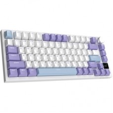 Клавіатура Ajazz AK820 Pro Flying Fish Switch Purple RGB USB/Wireless/Bluetooth UA Purple (AK820PRO-FF-PWB) Клавіатура Ajazz AK820 Pro Flying Fish Switch Purple RGB USB/Wireless/Bluetooth UA Purple (AK820PRO-FF-PWB) - Фото