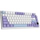 Клавиатура Ajazz AK820 Pro Flying Fish Switch Purple RGB USB/Wireless/Bluetooth UA Purple (AK820PRO-FF-PWB) Клавиатура Ajazz AK820 Pro Flying Fish Switch Purple RGB USB/Wireless/Bluetooth UA Purple (AK820PRO-FF-PWB)