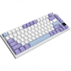 Клавіатура Ajazz AK820 Pro Flying Fish Switch Purple RGB USB/Wireless/Bluetooth UA Purple (AK820PRO-FF-PWB) Клавіатура Ajazz AK820 Pro Flying Fish Switch Purple RGB USB/Wireless/Bluetooth UA Purple (AK820PRO-FF-PWB) - Фото