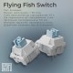 Клавиатура Epomaker AK820 Pro 75 Flying Fish Switch Hot-Swap RGB USB/Wireless/Bluetooth UA White Клавиатура Epomaker AK820 Pro 75 Flying Fish Switch Hot-Swap RGB USB/Wireless/Bluetooth UA White