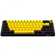 Клавиатура Lorgar KBP70MW Pro RGB Wireless/Bluetooth/USB UA Black/yellow (LRG-KBP70MW-YL-US) - Фото
