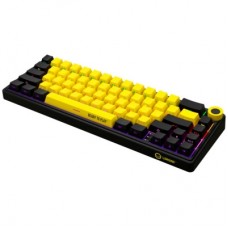 Клавиатура Lorgar KBP70MW Pro RGB Wireless/Bluetooth/USB UA Black/yellow (LRG-KBP70MW-YL-US) - Фото