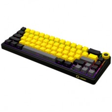 Клавиатура Lorgar KBP70MW Pro RGB Wireless/Bluetooth/USB UA Black/yellow (LRG-KBP70MW-YL-US) - Фото