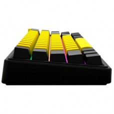 Клавиатура Lorgar KBP70MW Pro RGB Wireless/Bluetooth/USB UA Black/yellow (LRG-KBP70MW-YL-US) - Фото