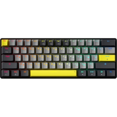 Клавиатура GamePro MK130G Pro Outemu Red Switch Hot-Swap 60 RGB USB/Wireless/Bluetooth Black (MK130G Pro)
