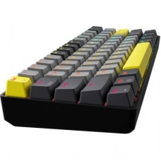 Клавиатура GamePro MK130G Pro Outemu Red Switch Hot-Swap 60 RGB USB/Wireless/Bluetooth Black (MK130G Pro) - Фото
