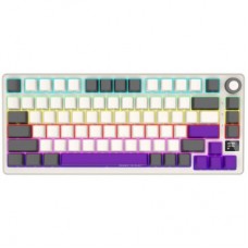 Клавиатура Lorgar KBP7075W Pro RGB Wireless/Bluetooth/USB UA Beige (LRG-KBP7075W-RT-US) - Фото