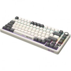 Клавиатура Lorgar KBP7075W Pro RGB Wireless/Bluetooth/USB UA Beige (LRG-KBP7075W-RT-US) - Фото